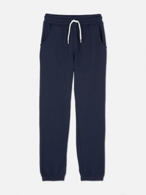 Primark Drawstring Cuffed Joggingbroeken Meisjes Donkerblauw | Nederland 74028-TCKR