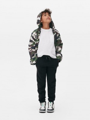 Primark Drawstring Elasticated Joggingbroeken Jongens Zwart | Nederland 05712-FSMX