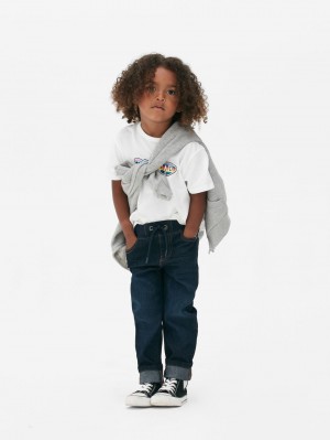 Primark Drawstring Jeans Jongens Donkerblauw | Nederland 76530-ZLBA