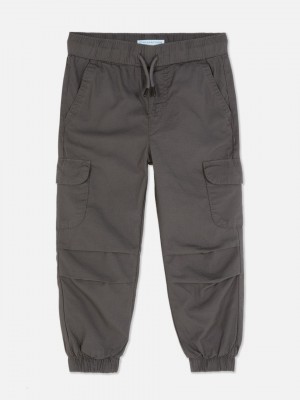Primark Drawstring Parachute Broek Jongens Grijs | Nederland 17492-WMKZ