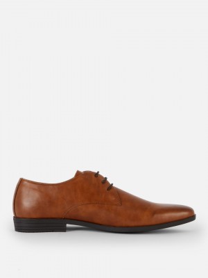 Primark Dressy Derby Schoenen Heren Bruin | Nederland 81562-KSYF