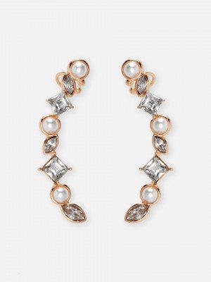 Primark Embellished Ear Cuff Oorbellen Dames Geel | Nederland 40389-BCNE