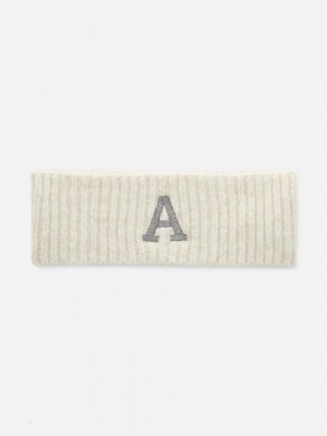 Primark Embroidered Initial Hoofdband Dames Room | Nederland 43921-XCPU