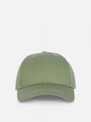 Primark Essential Baseball Caps Heren Olijfgroen | Nederland 49178-EIVS