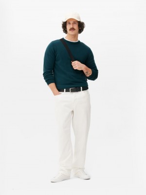 Primark Essential Fine Knit Truien Heren Turquoise | Nederland 25169-ACSV