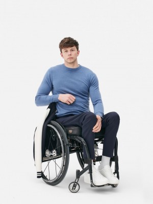 Primark Essential Fine Knit Truien Heren Blauw | Nederland 79243-NKRM
