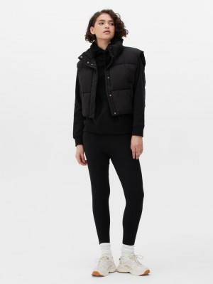 Primark Essential Full-Length Leggings Dames Zwart | Nederland 16327-TBLW