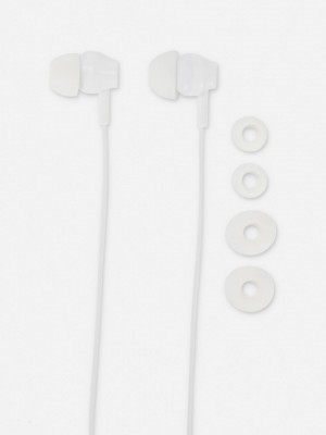 Primark Essential In-Ear Earphones Tech Dames Wit | Nederland 85072-FNDA