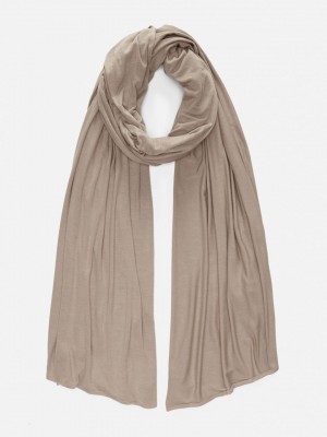 Primark Essential Jersey Knit Sjaals Dames Grijs Bruin | Nederland 60785-OGZT