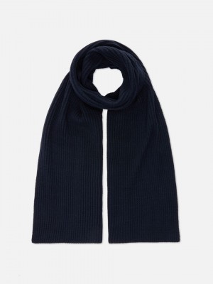 Primark Essential Knit Sjaals Heren Donkerblauw | Nederland 30957-MXWC