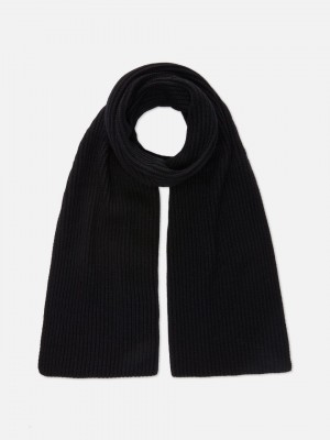 Primark Essential Knit Sjaals Heren Zwart | Nederland 76534-JIDP