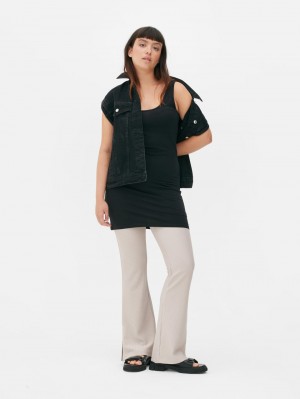 Primark Essential Longline Tanktop Dames Zwart | Nederland 01572-QKFL
