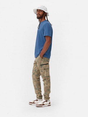 Primark Essential Plain T-shirts Heren Blauw | Nederland 02514-UMFX