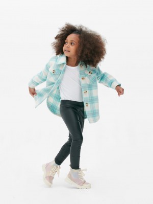 Primark Faux Leren Leggings Meisjes Zwart | Nederland 73190-EMHO