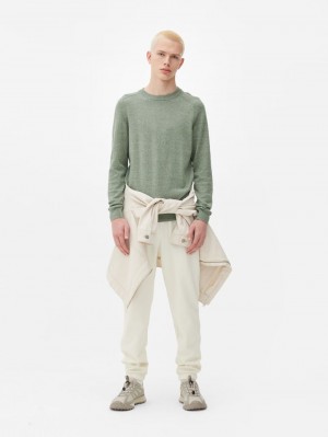 Primark Fine Knit Jumpers Heren Groen | Nederland 28034-ISMR