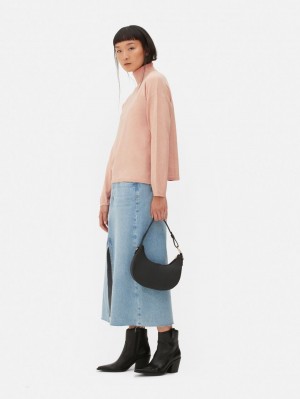 Primark Fine Knit Roll Neck Truien Dames Roze | Nederland 13965-XILU