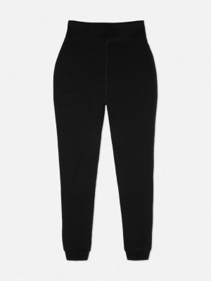 Primark Fleece Gevoerde Leggings Dames Zwart | Nederland 87253-FZAR