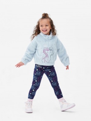 Primark Frozen Fluffy Sweatshirt Meisjes Blauw | Nederland 40527-SQBN