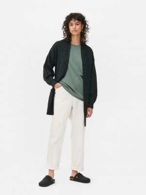Primark Geribbeld Open Cardigan Dames Grijs | Nederland 96470-ORKE
