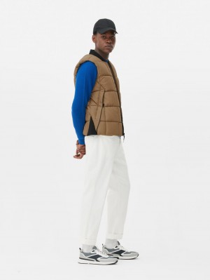Primark Gewatteerd Bomber Vest Heren Bruin | Nederland 84236-GRBJ