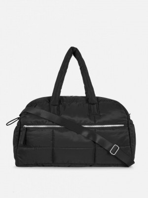 Primark Gewatteerd Weekender Tassen Dames Zwart | Nederland 91784-OUXD