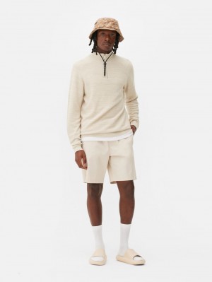 Primark Half Zip Sweatshirt Heren Grijs | Nederland 16538-YETF