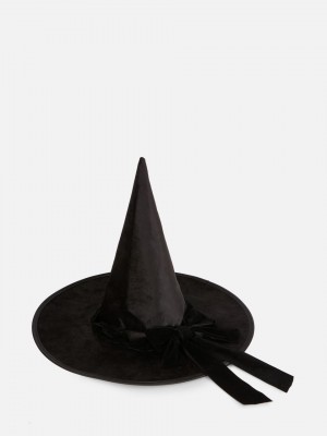 Primark Halloween Velvet Witches Hoeden Dames Zwart | Nederland 89526-ZMCW
