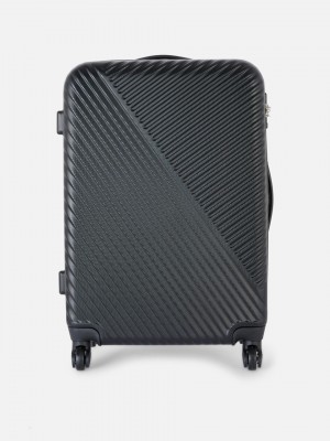 Primark Hard Shell 4-Wheel Koffers Dames Zwart | Nederland 71249-HKNR