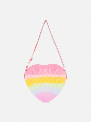 Primark Heart Pop-It Bag Tassen Meisjes Gekleurd | Nederland 76852-EQCI