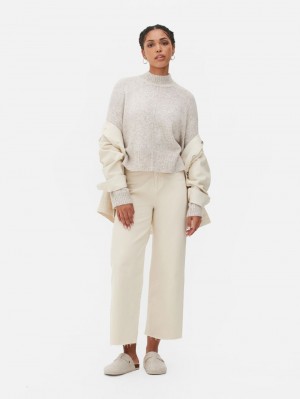 Primark High Neck Pullover Dames Beige | Nederland 79584-HBKF