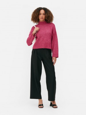 Primark High Neck Pullover Dames Roze | Nederland 29586-RLTV