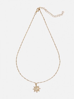 Primark Horoscope Pendant Necklace Kettingen Dames Zwart | Nederland 62819-XTCH