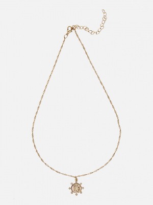 Primark Horoscope Pendant Necklace Kettingen Dames Blauw | Nederland 39641-DTZF