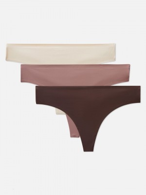 Primark Invisible String Set String Dames Beige | Nederland 30829-USBA