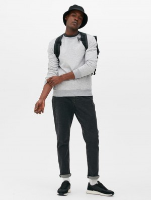 Primark Klassieke Sweatshirt Heren Grijs | Nederland 10275-KILA