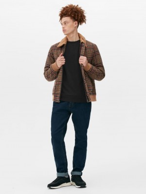 Primark Klassieke Sweatshirt Heren Zwart | Nederland 06324-HEXL