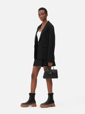 Primark Klassieke Tailored Blazer Dames Zwart | Nederland 05712-LISR