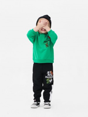 Primark Lego Ninjago Drawstring Joggingbroeken Jongens Zwart | Nederland 32149-RBMC