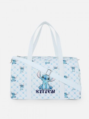 Primark Lilo & Stitch Geplooid Weekender Bag Tassen Dames Wit | Nederland 42798-AQNC