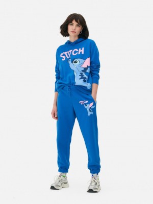 Primark Lilo and Stitch Joggingbroeken Dames Blauw | Nederland 75980-MRUS