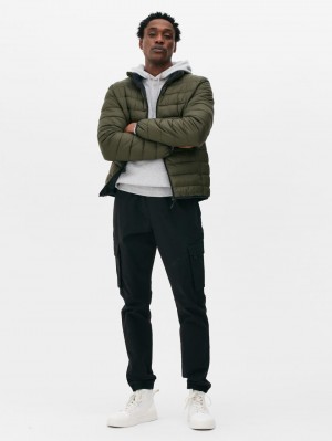 Primark Long Sleeve Drawstring Hoodie Heren Grijs | Nederland 49812-KQGY