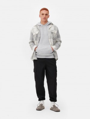 Primark Long Sleeve Hoodie Heren Grijs | Nederland 31459-TAYB