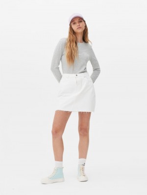 Primark Long Sleeve T-shirts Dames Grijs | Nederland 24961-MWZI