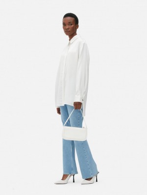 Primark Longline Klassieke Overhemd Dames Wit | Nederland 49716-XCYN