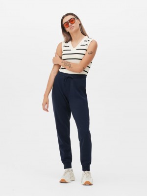 Primark Mager Fit Joggingbroeken Dames Donkerblauw | Nederland 39465-NCME