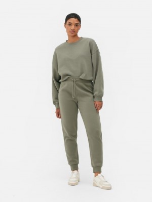 Primark Mager Fit Joggingbroeken Dames Olijfgroen | Nederland 61098-VBCE