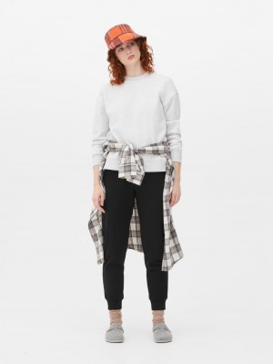 Primark Mager Fit Joggingbroeken Dames Zwart | Nederland 67809-GPEY