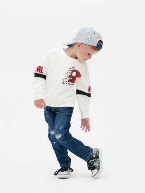 Primark Marvel Avengers Hero In The Making Sweatshirt Jongens Wit | Nederland 81072-FQVI