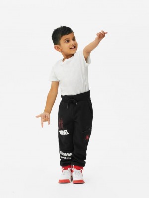 Primark Marvel Spider-Man Cargo Joggingbroeken Jongens Zwart | Nederland 28643-MRUH