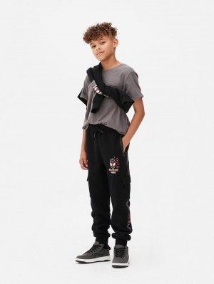 Primark Marvel Spider-Man Miles Morales Cargo Joggingbroeken Jongens Zwart | Nederland 84012-EZXS